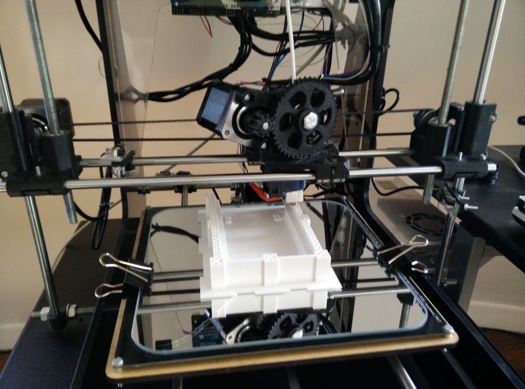 3D printing the NAS case